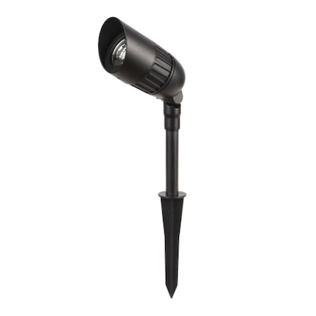 Fusion Products 250 Lumens Black Metal & Plastic Glass Spotlight 113941